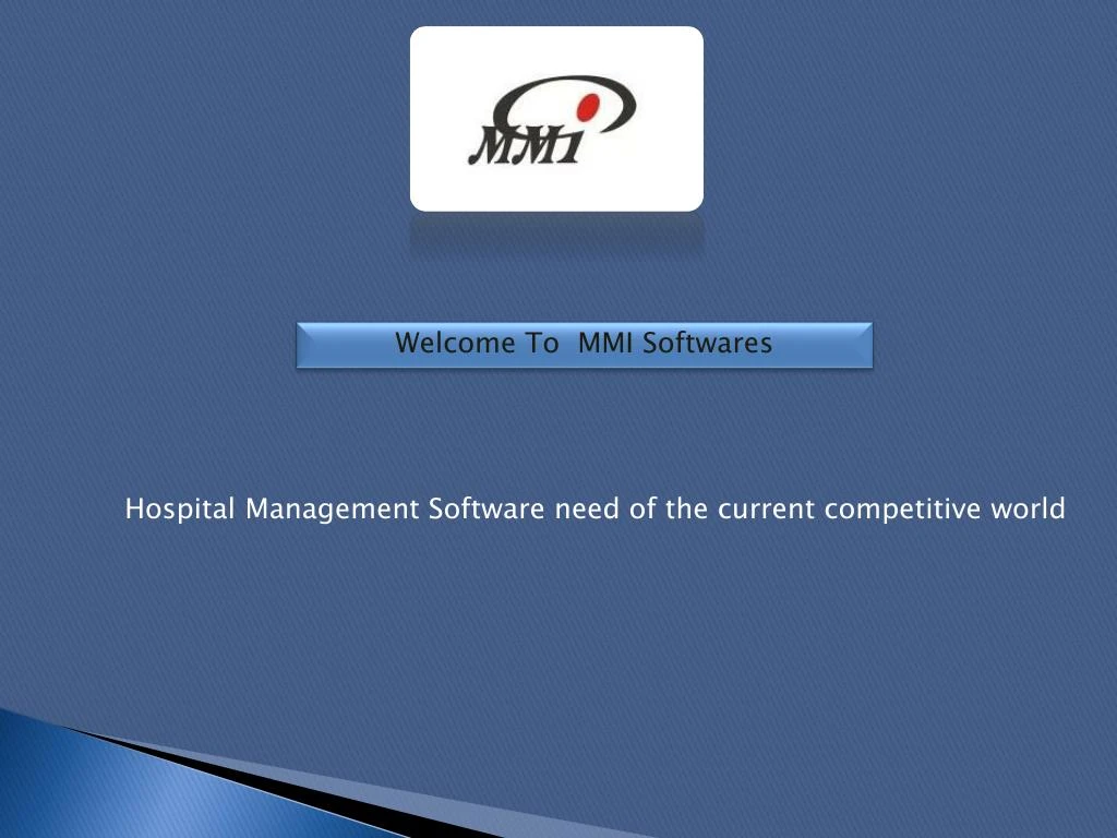 welcome to mmi softwares