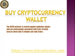 Buy Cryptocurrency Wallet in Singapore - slide 1