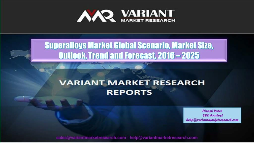 superalloys market global scenario market size