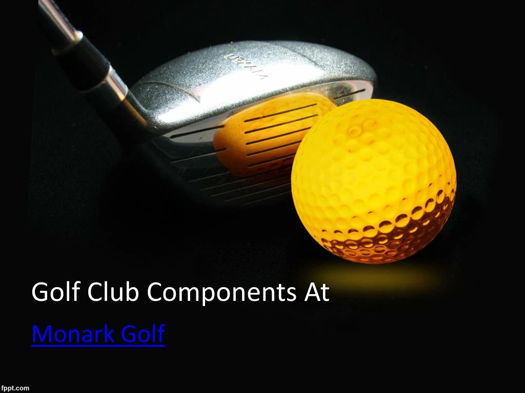 golf club components at