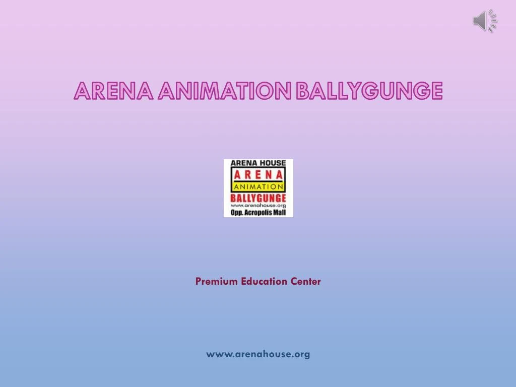 arena animation ballygunge