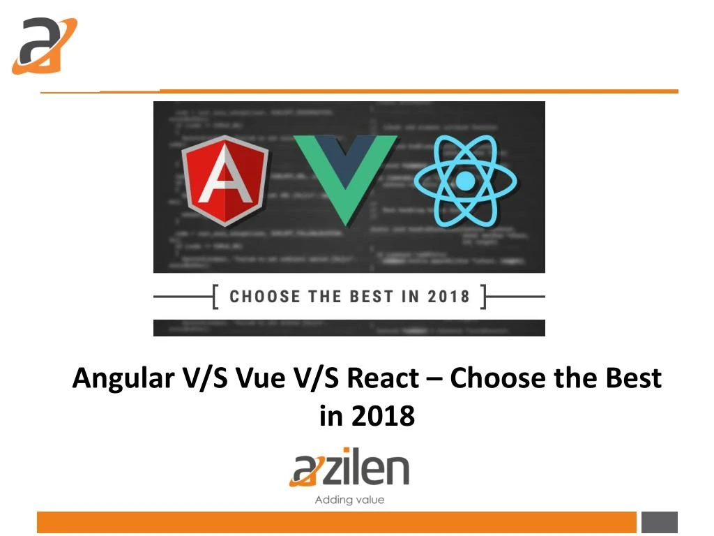 angular v s vue v s react choose the best in 2018