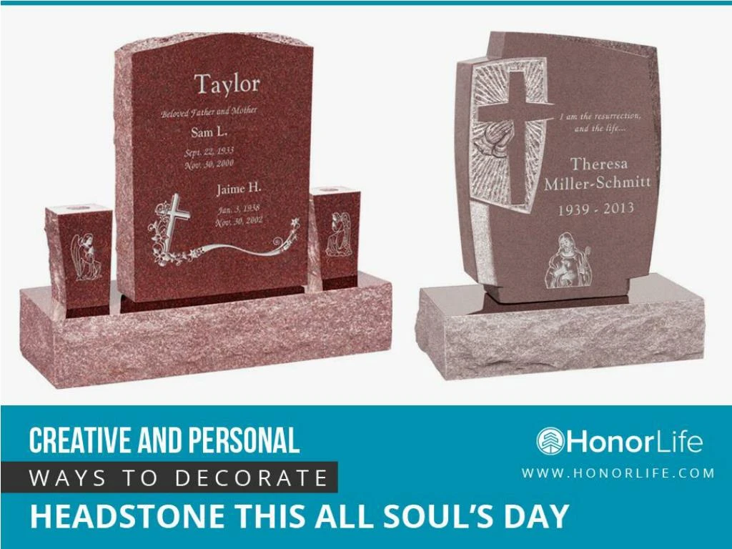 creative and personal ways to decorate headstone this all soul s day