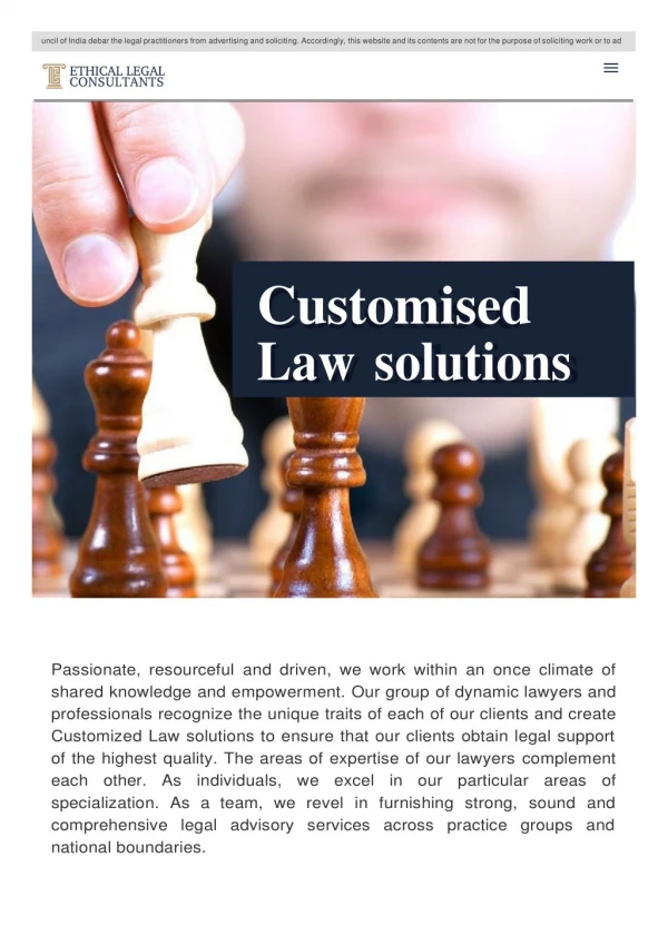 legal consultancy