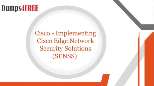 Cisco Cisco Certifications 300-206 Dumps Exam Questions PDF