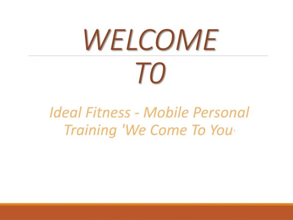 Find Best Mobile Personal Training in Dublin
