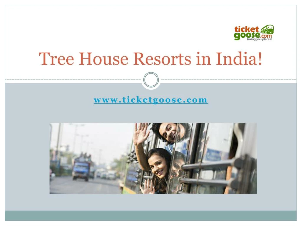 tree house resorts in india