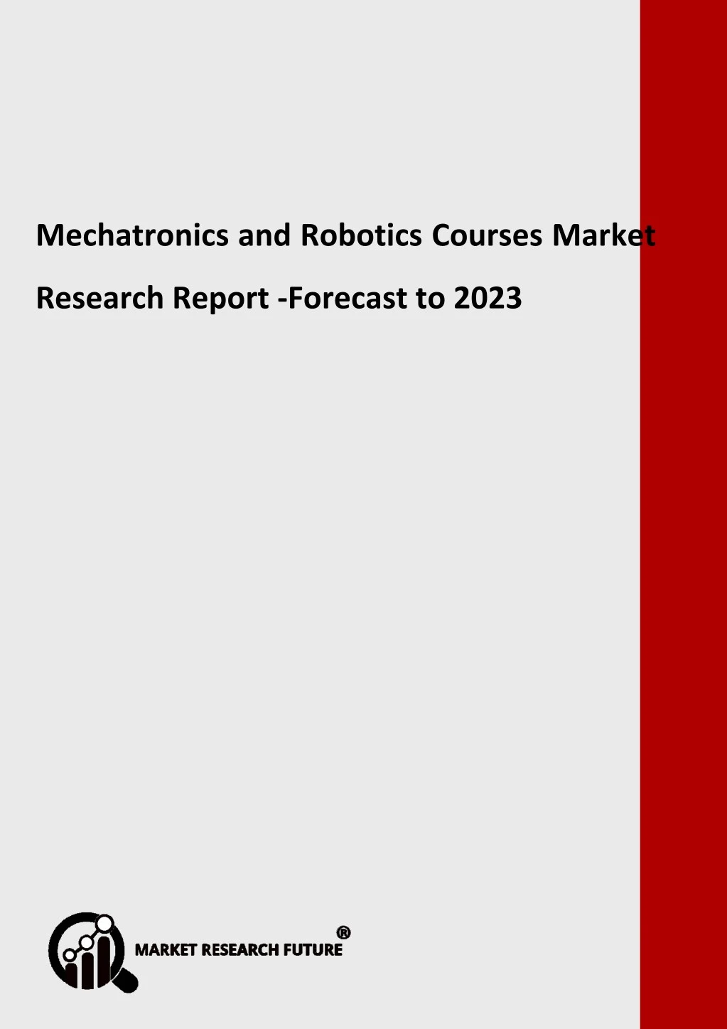 mechatronics and robotics courses market research