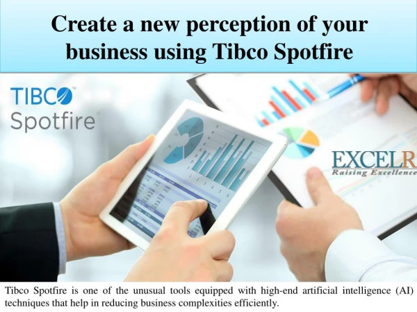 Create a new perception of your business using Tibco Spotfire