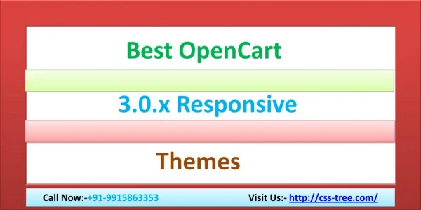 Best OpenCart Responsive Themes