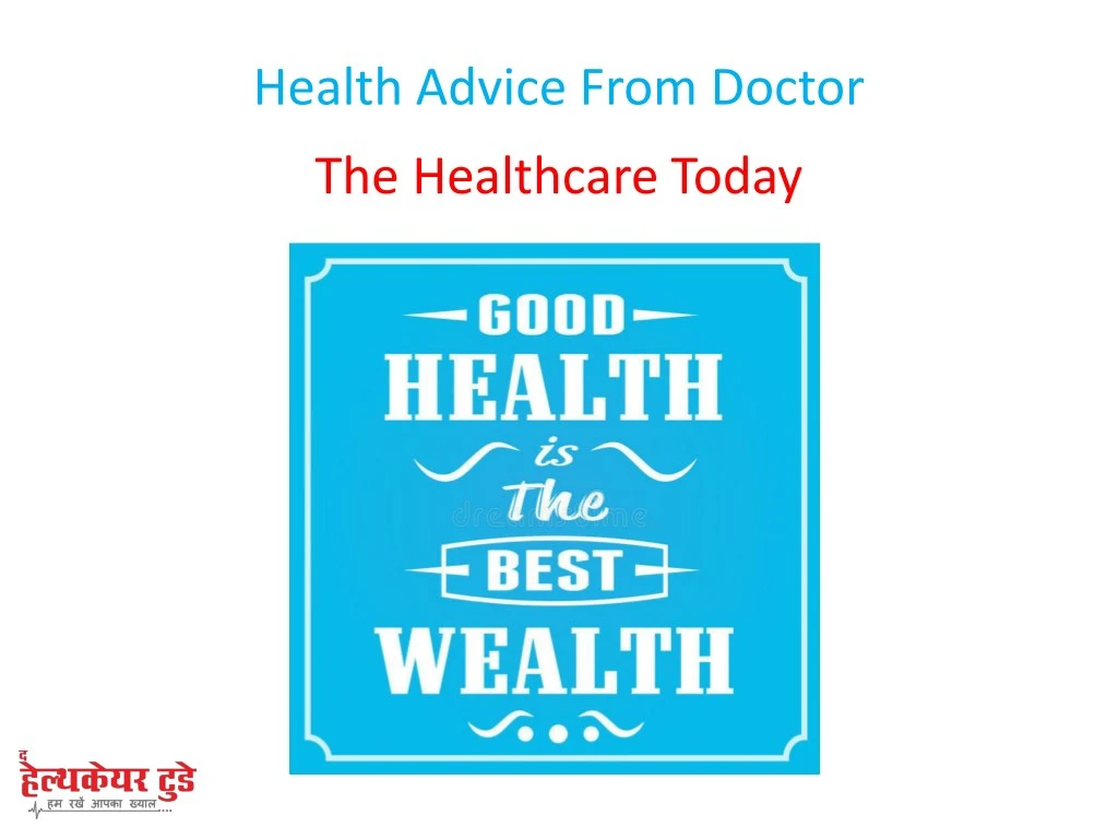 health advice from doctor