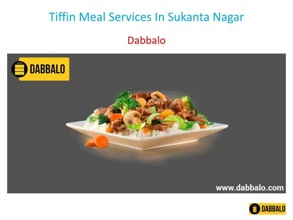 tiffin meal services in sukanta nagar
