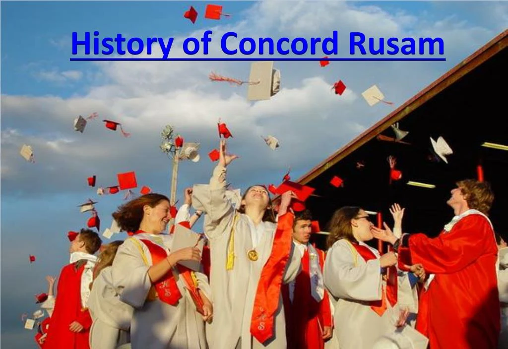 history of concord rusam
