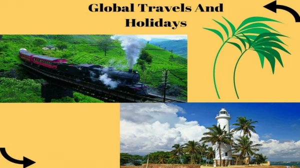 Tour Operators Sri Lanka - Global Travels and Holidays