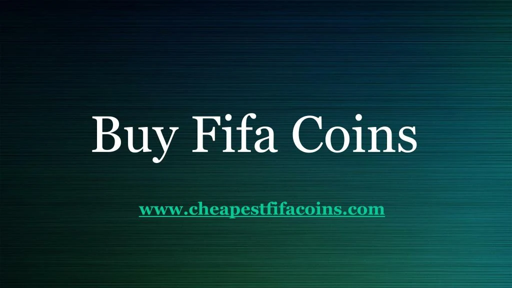 buy fifa coins