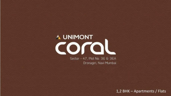 Unimont Coral Dronagiri | Sulekha Property