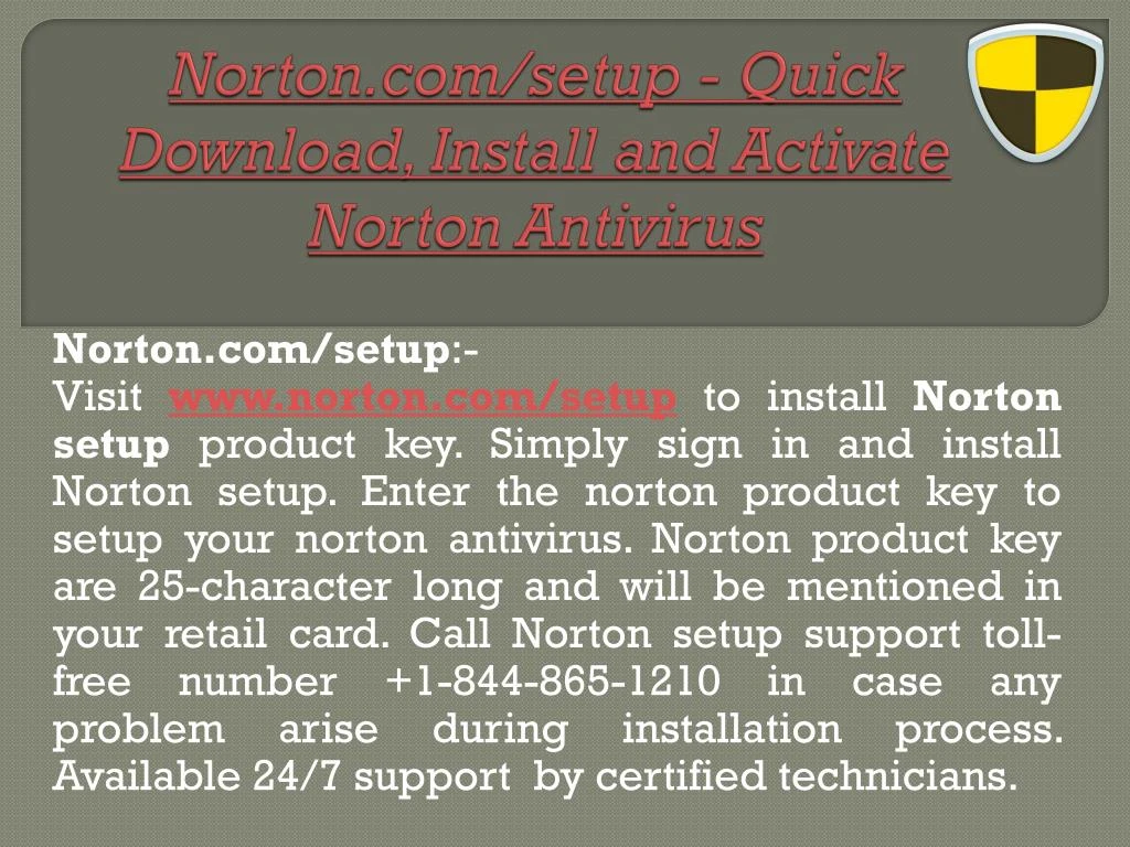 norton com setup quick download install and activate norton antivirus