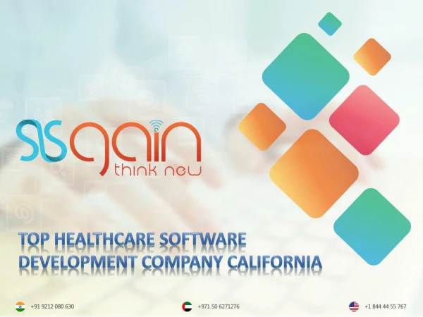 Top Healthcare Software Development Company California