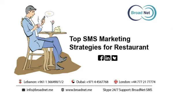 Top SMS Marketing Strategies for Restaurant