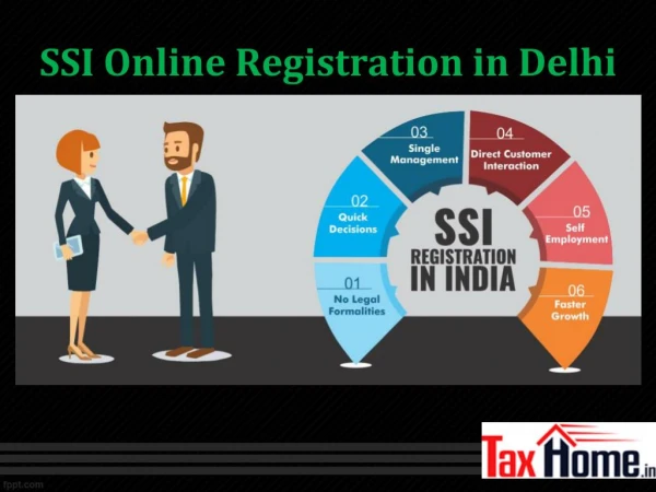 SSI Online Registration in Delhi