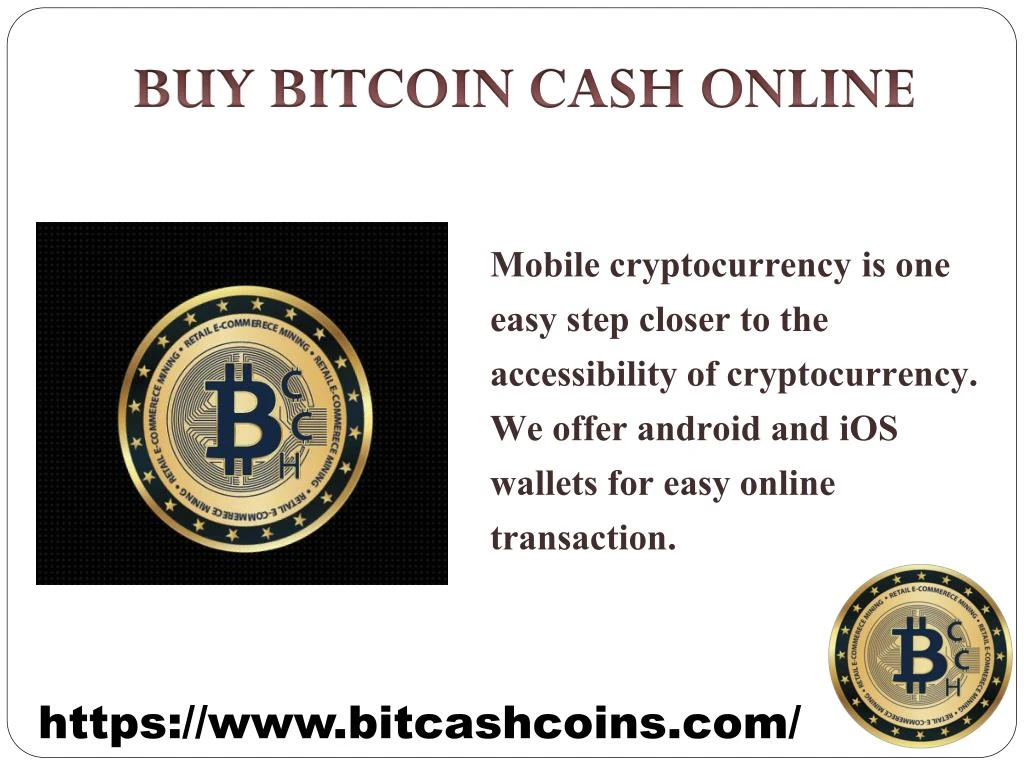 buy bitcoin cash online