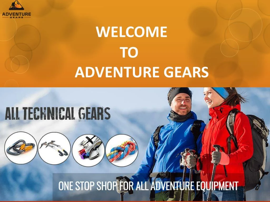 welcome to adventure gears