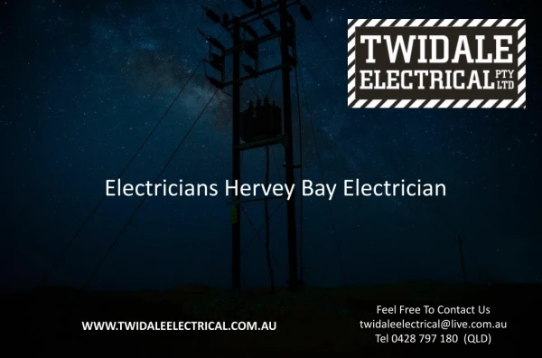 Electricians Hervey Bay Electrician
