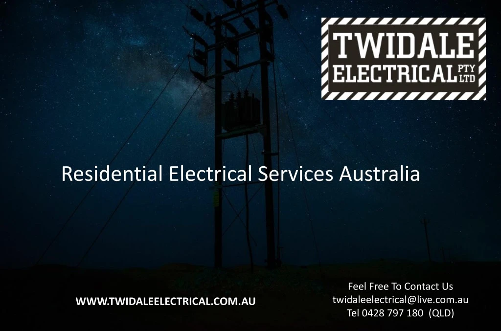 residential electrical services australia