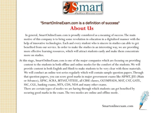 Online Test Series | smartonlineexam