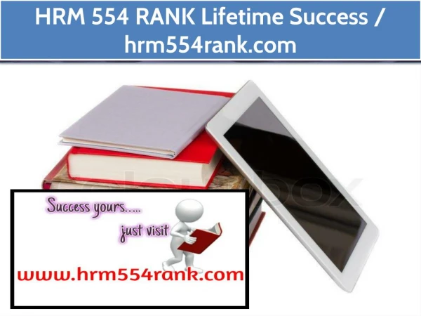 HRM 554 RANK Lifetime Success / hrm554rank.com