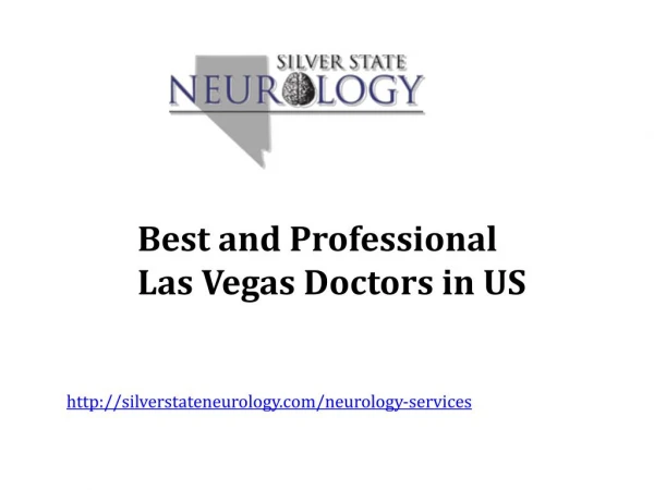 Las Vegas Doctors To Solve Neurology Disorders