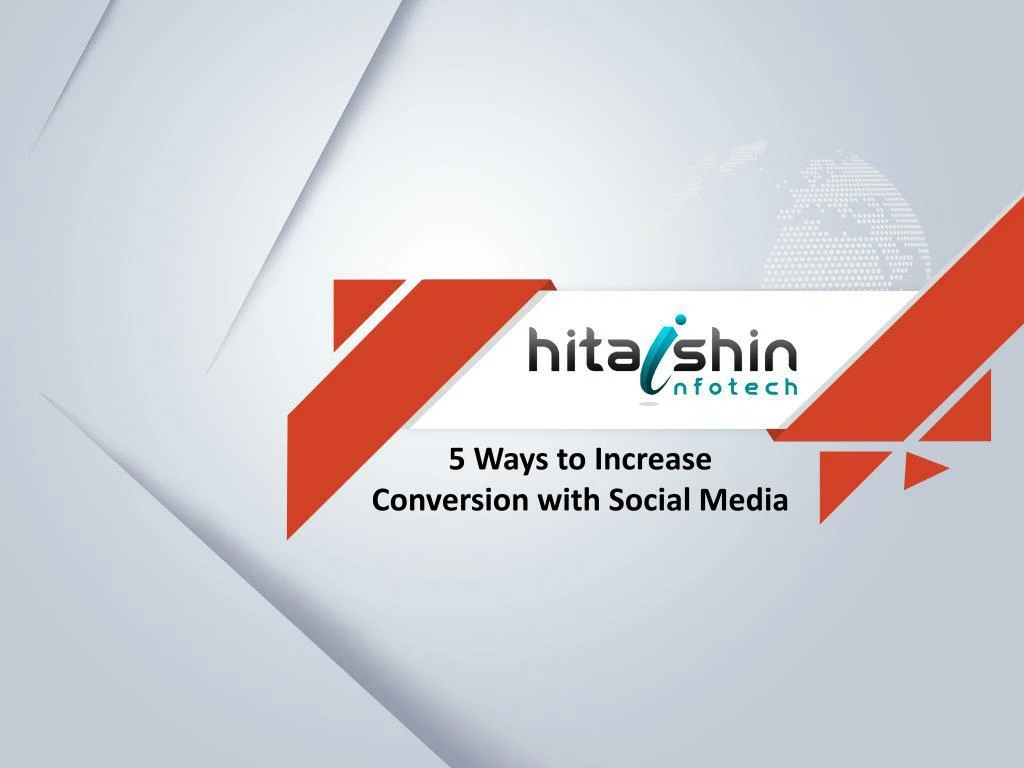 5 ways to increase conversion with social media