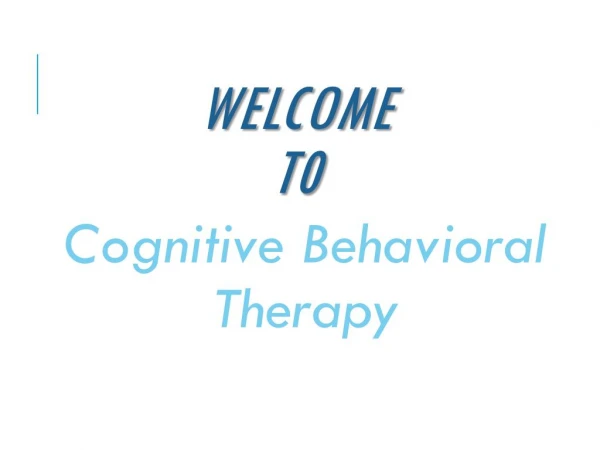 Get The Best Cognitive Behaviour Therapy in Cork