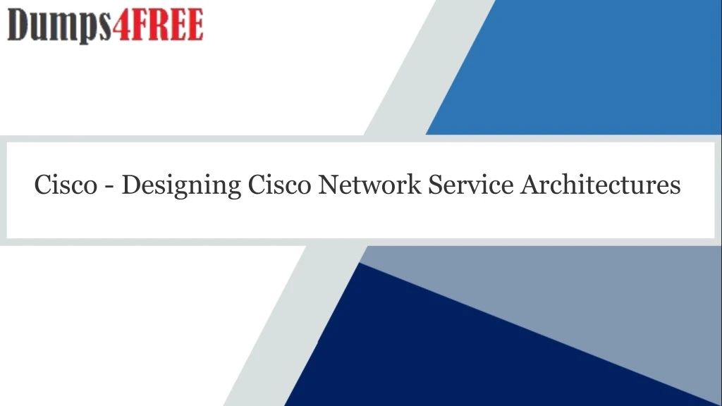 cisco designing cisco network service