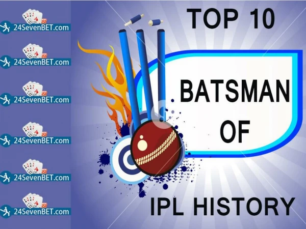 Top 10 Batsman Of IPL History Till 2018