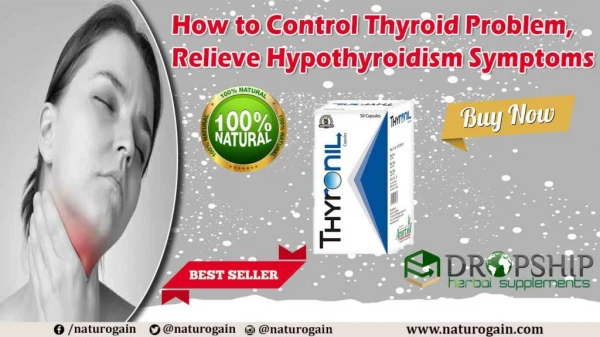 How to Control Thyroid Problem, Relieve Hypothyroidism Symptoms
