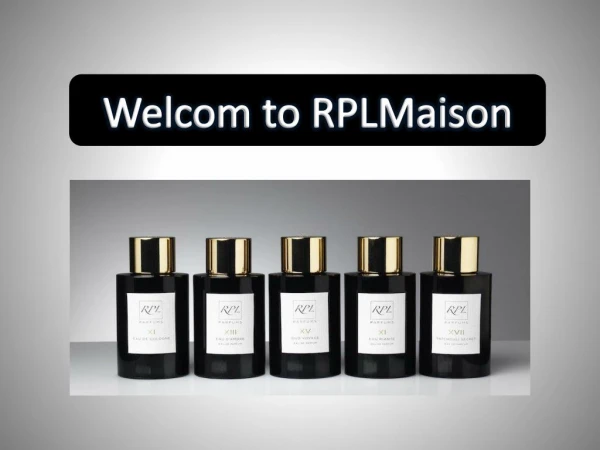 Purchase Luxury Scented Candles Here at RPL PARFUMS