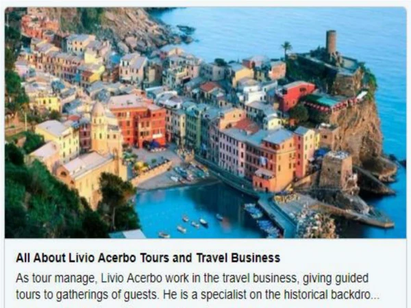 More Information About Travel Service â€“ Livio Acerbo