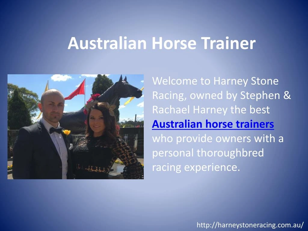 australian horse trainer