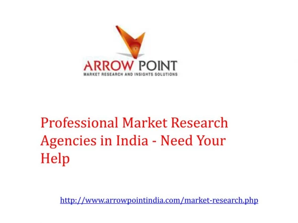 Best Market Research Agencies in India
