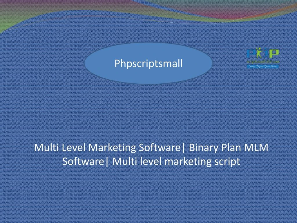 multi level marketing software binary plan mlm software multi level marketing script