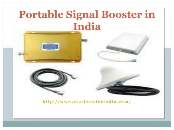 Portable Cell Phone Signal Booster in India