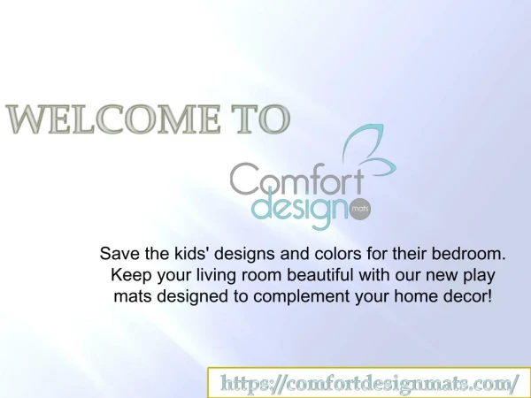 Baby Floor Mats - Comfort Design Mats