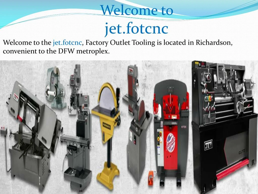 welcome to jet fotcnc
