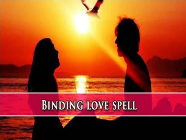Powerful Binding Spell for Anything