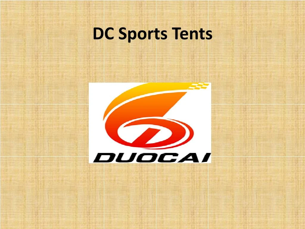 dc sports tents