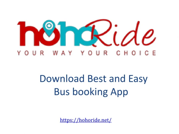 Hohoride | Bus | Flight | Hotel Booking