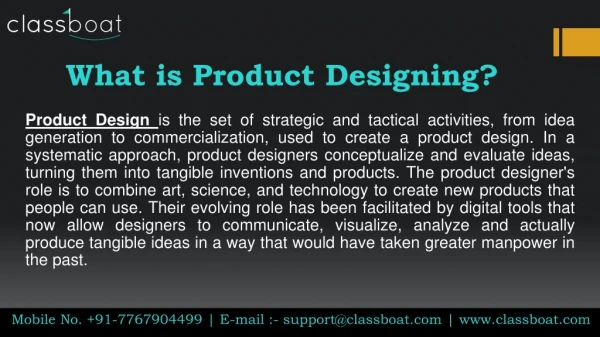 Product Design Courses in pune