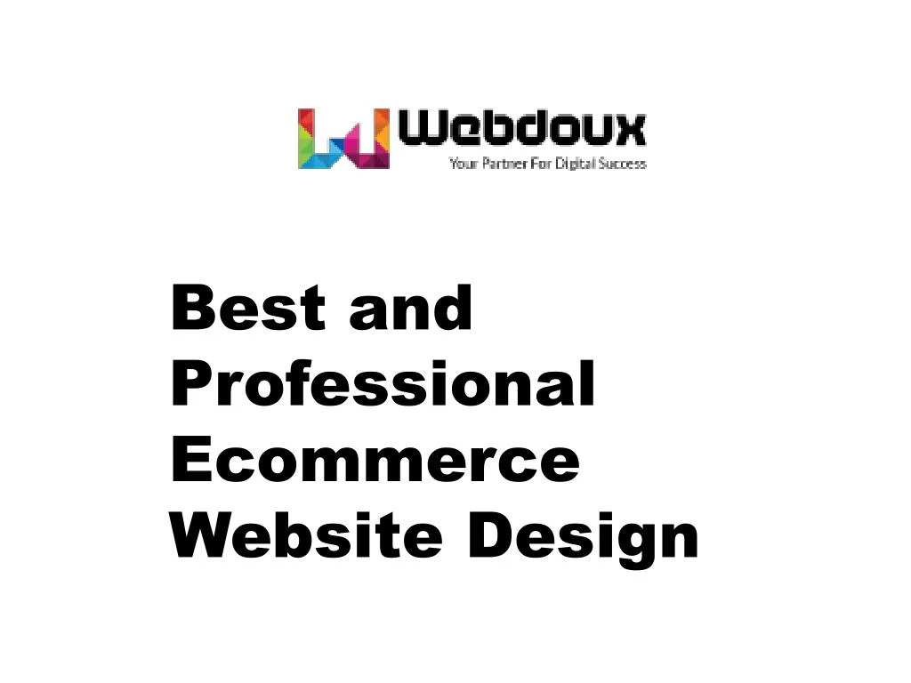 best and professional ecommerce website design