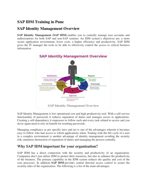 SAP Identity Management PDF